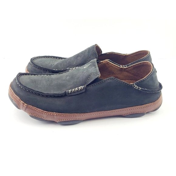 Olukai Moloa Black Men's Shoe‎ - Size 7 - Picture 4 of 8